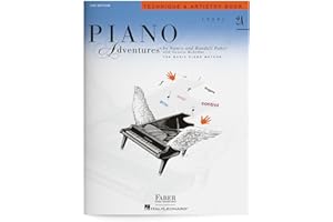 Piano Adventures: Technique and Artistry - Level 2A, 2nd Edition | Piano Sheet Music Songbook with Coordination and Scale Exercises for Expressive Playing | Faber Piano Book for Kids and Students