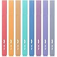 Mr. Pen- Aesthetic Highlighters, 8 pcs, Jewel Tones, Chisel Tip, Cute Highlighters Assorted Colors, Bible Highlighters and Pens No Bleed, No Bleed Highlighters for Bible Pages No Bleed