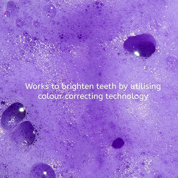 PURPLE TOOTHPASTE FOR TEETH WHITENING: TOOTH STAIN REMOVAL AND BOOSTER, TOOTH FOAM, TOOTHPASTE