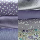 7Pcs 20" x 20" Cotton Fabric DIY Making Supplies