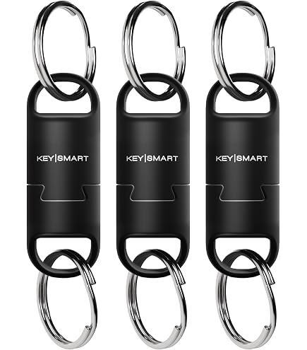 Lot De 2 Porte-clés Détachables à Dégagement Rapide - En Aluminium, Pour Ceinture, Sac à Dos, Etc.