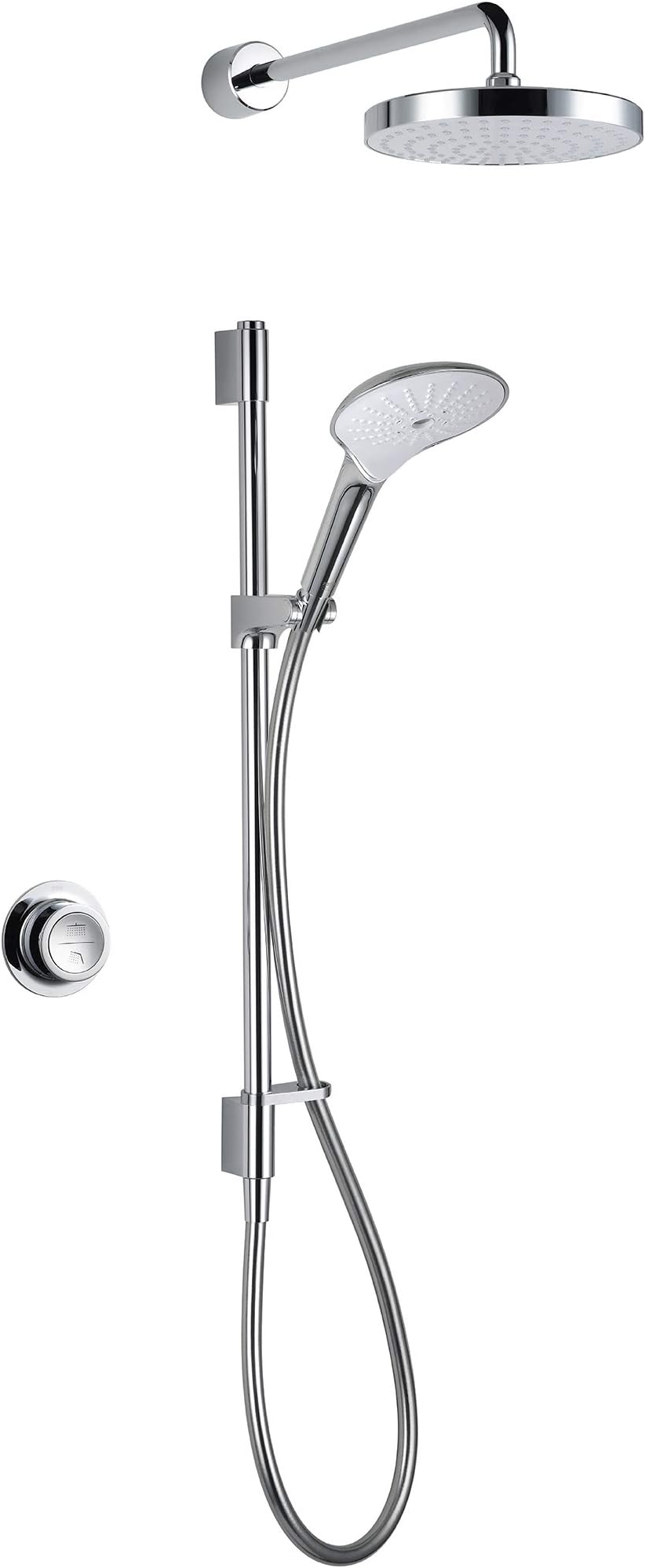 Mira Mode Dual Shower - Rear Fed - Pumped for Gravity