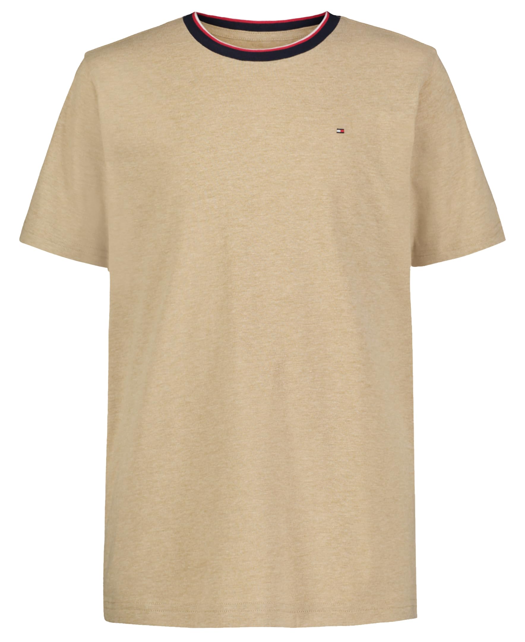 Tommy Hilfiger Boys' Short Sleeve Ringer Crew Neck