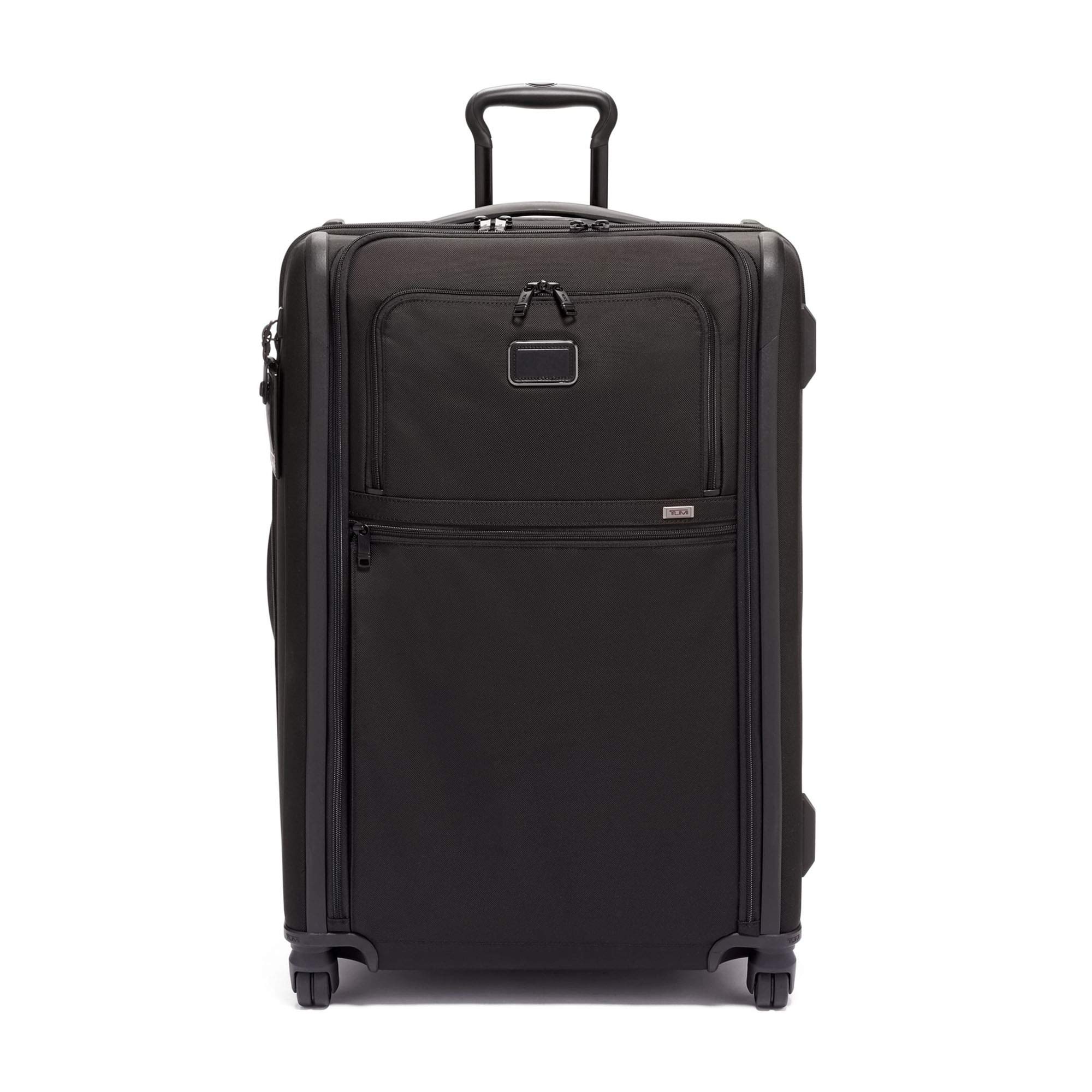 TUMI - Alpha 3 Medium Trip Expandable 4 Wheeled Packing Case Suitcase - Rolling Luggage for Men and Women - Black