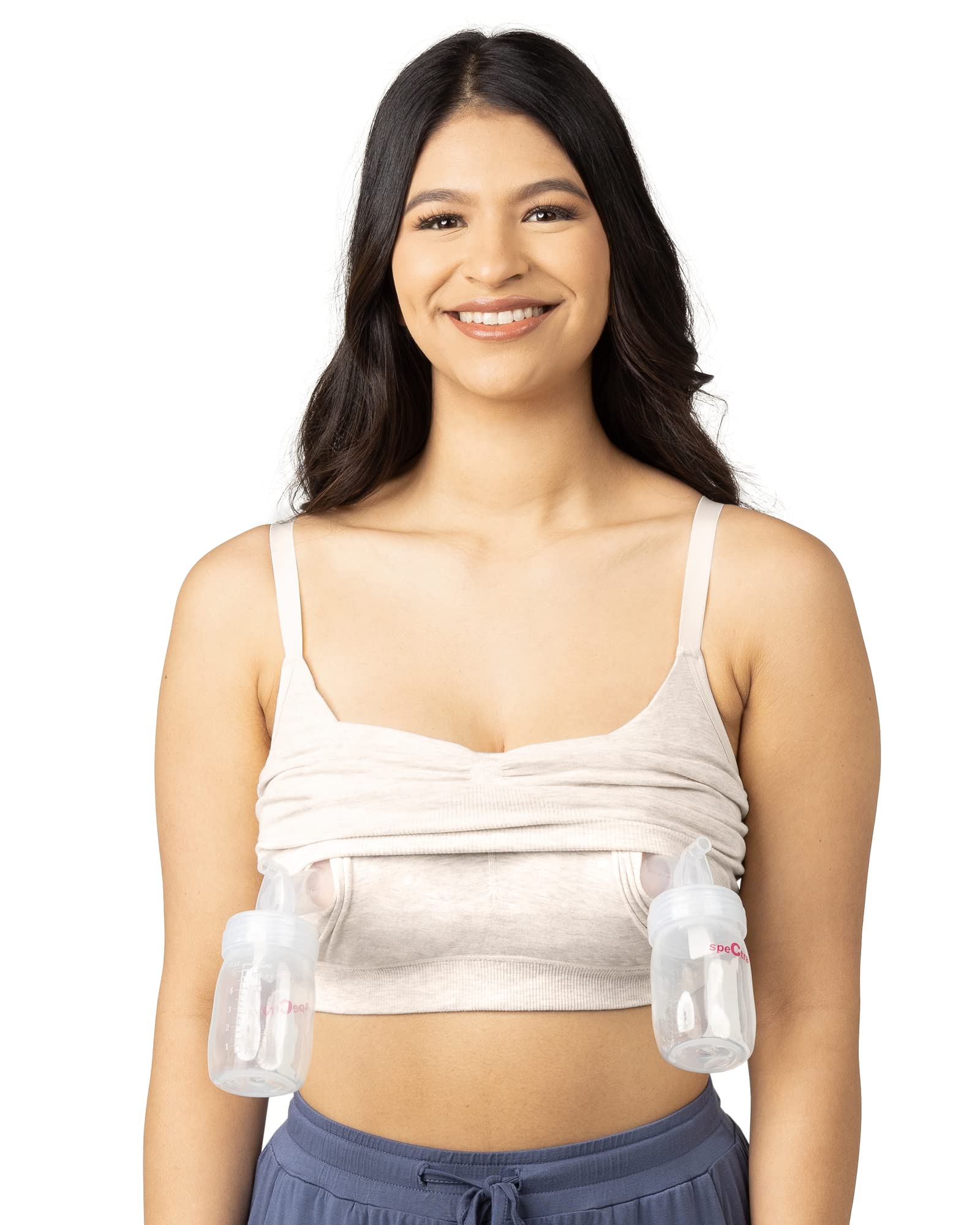 Kindred Bravely Sublime Wireless Comfort Sleep Pumping Bra | Seamless Hands-Free Pumping & Nursing Bra