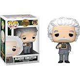 Albert Einstein: Fun ko Pop! Icons Vinyl Figure &amp; 1 Compatible Graphic Protector Bundle (026 - 43543 - B)