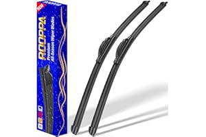 ROOPPA 26" 22" Front Windshield Wiper blades Replacement for Honda Civic 2006-2015,Odyssey 2005-2022,Toyota Venza 2009-2016,Premium All-Season Replacement Automotive Windshield Wipers