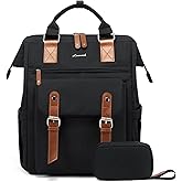 LOVEVOOK Extra Large Travel Laptop Backpack for Women, 18 Inch Computer Backpack Work Commuter Business Trip Weekender Carry on Backpack with Luggage Sleeve, Teacher Doctor Nurse Bags College Daypack