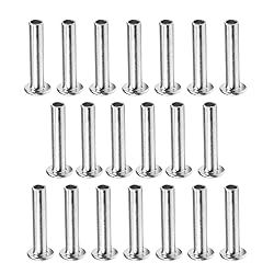 Yinpecly 100PCS Round Flat Head Rivet 1.18" x