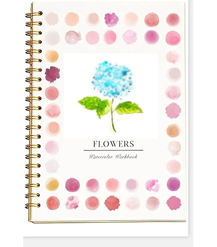 Cahiers D'aquarelle Adaptés Aux Débutants - 12 Couleurs