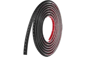 uxcell 9.8Ft x 0.47" Peel and Stick Molding Trim for Walls, Flexible Mirror Molding Trim Self-Adhesive Wall Paneling Strip Wa