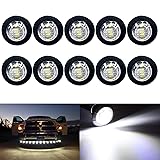 KEING 10 Pack Sealed Waterproof Mini Round 3/4 Inch