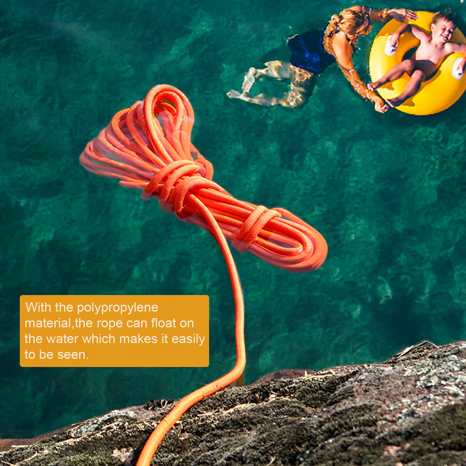 Mua BeGrit 6mm Floating Rope 10m Anchor Mooring Rope High Visibility ...
