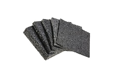 Terrassenpads 90 x 90 x 3mm 6mm 8mm 10mm 20mm! Stärke und Menge auswählen !! (90 x 90 x 6mm Menge: 50 Stück)
