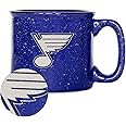 Rico Industries NHL Hockey Speckle 12oz Laser Engraved Campfire Mug