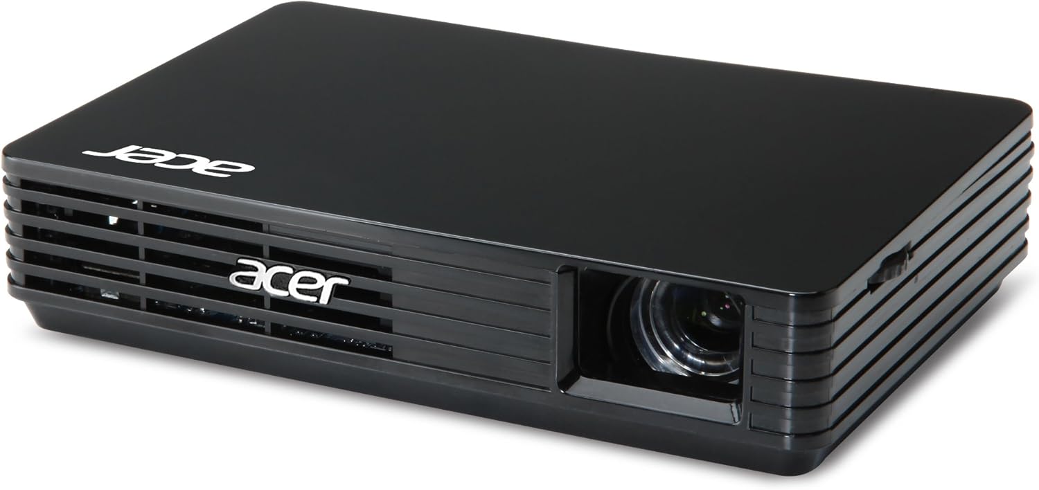 Acer C120 LED - Proyector DLP (100 lúmenes, ANSI, 854x480, 20000 H ...