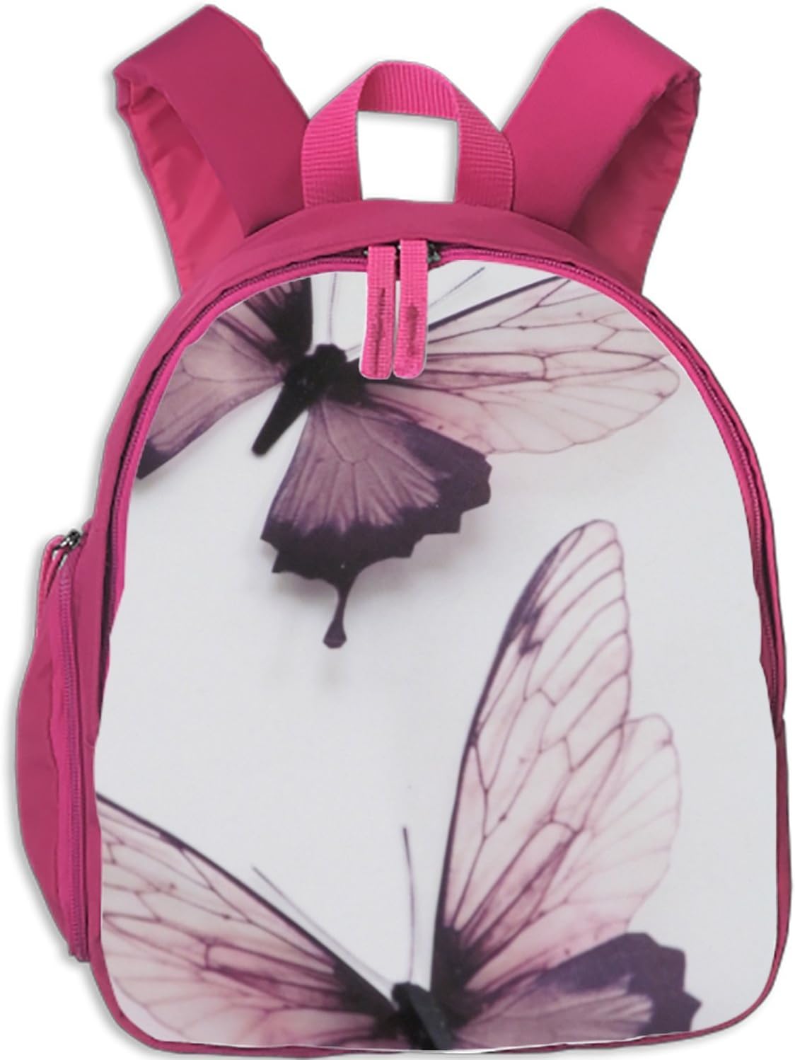 Butterflies Printed School Backpack Lightweight Shoulder Bag for Teen
