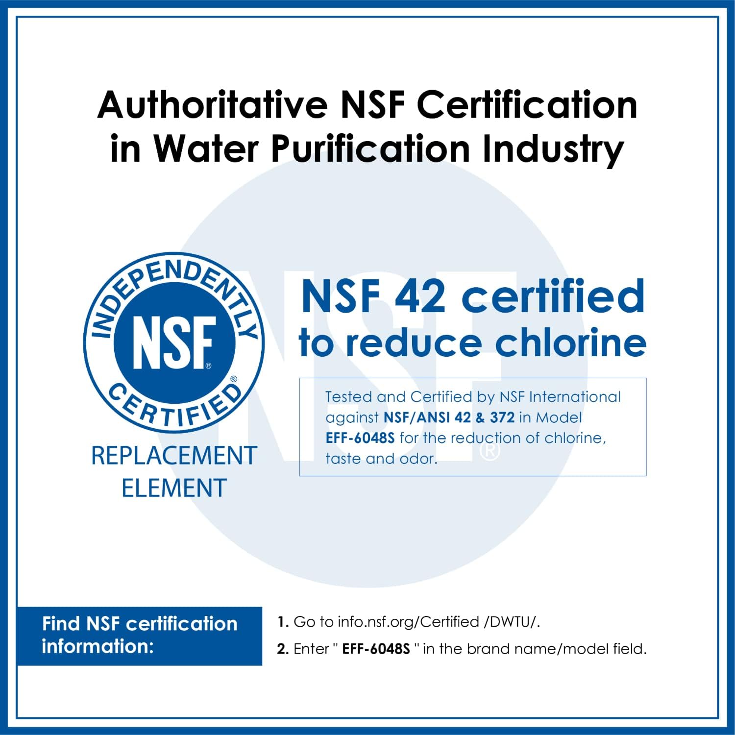 Waterdrop XWF Replacement for GE® XWF Refrigerator, GE® XWF Water Filter, WR17X30702, 3 Filters（Not XWFE®)