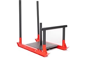 PRISP Weighted Power Sled for Speed and Strength Training - Weight Sled, Push and Pull Prowler
