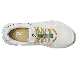 On Men's Cloudrunner 2 Sneaker, White/Green, 12.5