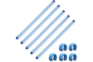 ZHENX 5Pack, 39 Inch R0527700 Pool Cleaner Vacuum Hose, Fast Twist Lock Hose Replacement Parts, Fit for Zodiac Baracuda MX6, MX8, X7, T3, T5 Swimming Pool Cleaner