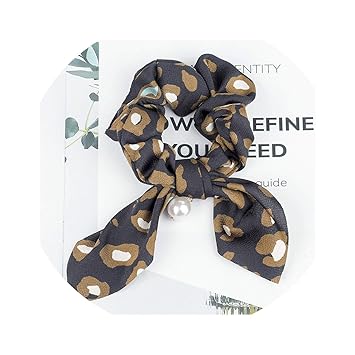 Amazon Com Brave Rosemary Snake Bow Elastic Scrunchies Women
