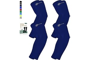 BHYTAKI Cooling Compression Arm Sleeves for Men Women,UPF50 UV Sun Protection Sleeves for Work Sport Tattoo Cover Up