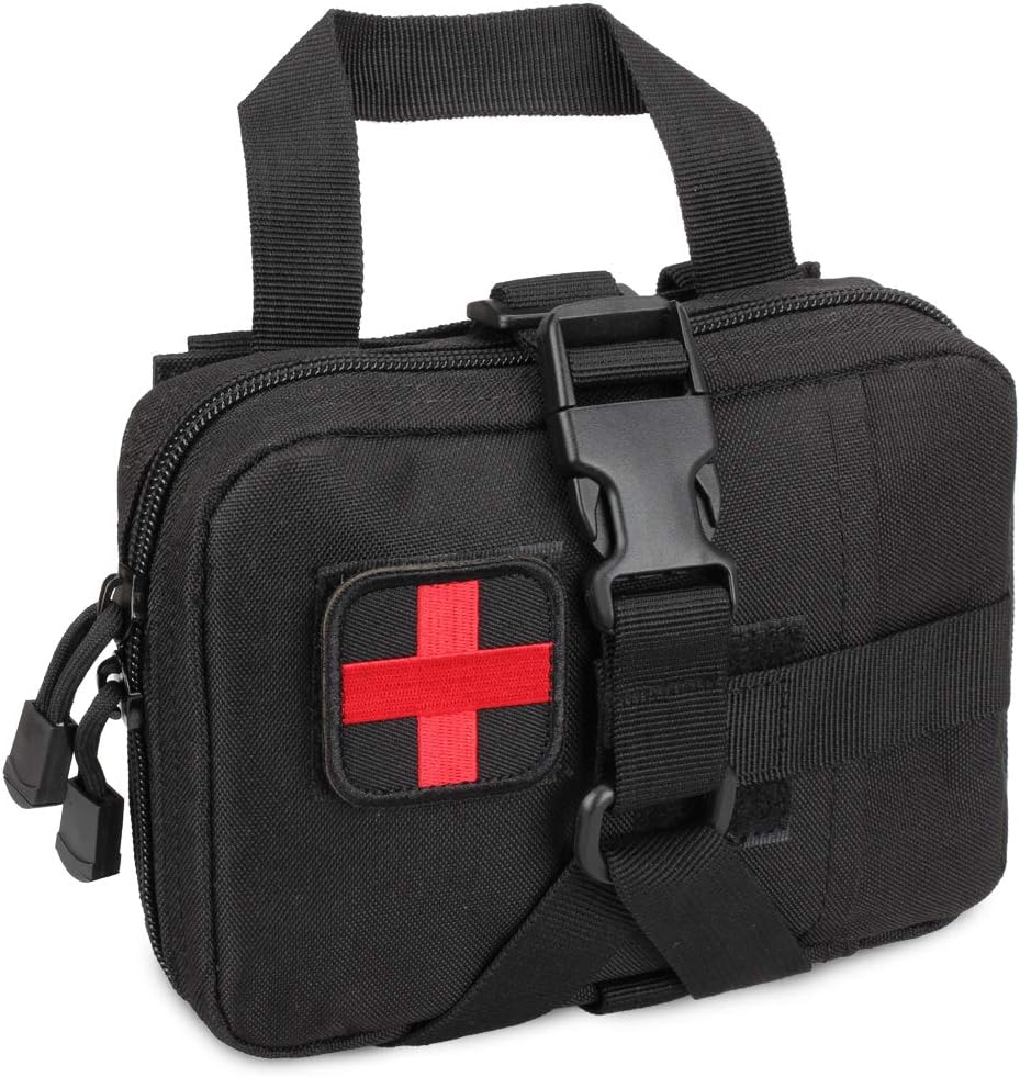 WYNEX Tactical EMT Pouch, Rip Away Molle Medical Pouches IFAK TearAway