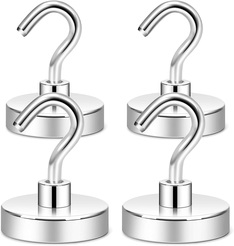 Neosmuk Magnetic Hooks Heavy Duty 100 lb+ | Magnetic Hanger with Hook