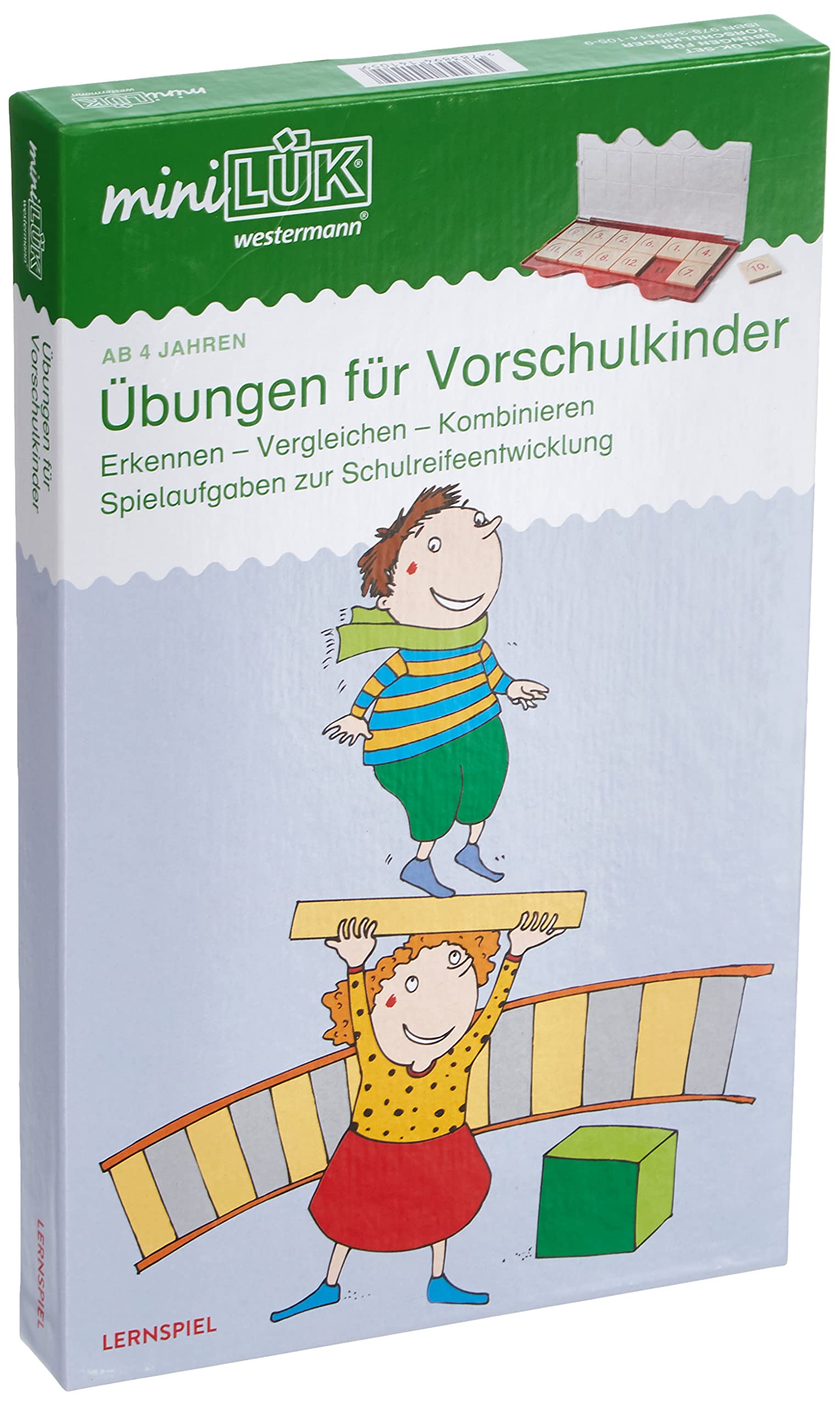 miniLÜK-Set Übungen für Vorschulkinder: Erkennen - Vergleichen - Kombinieren: Spielaufgaben zur Schulreifeentwicklung