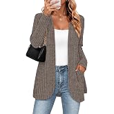 WIHOLL Cardigan Sweaters Fall Fashion Long Sleeve Shirts Casual | Womens Tops,Fall Outfits,Fashion Clothing,Womens Sweater,Business Casual Outfits,Womens Cardigan,Lightweight Cardigans