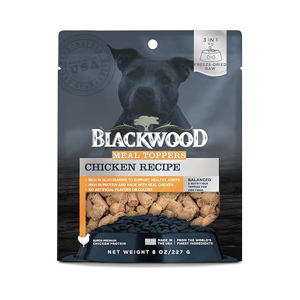 BLACKWOOD DOG FOOD TOPPER, CHICKEN RECIPE, 8 OUNCE,...