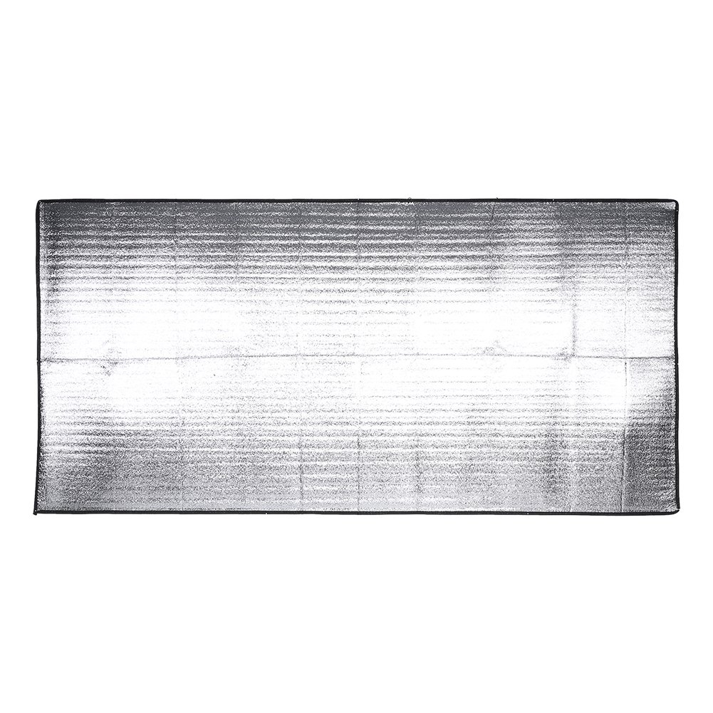 Double-side Moistureproof 3 Types Outdoor Camping Tent Mat Sleeping Mattress Moistureproof Aluminum Foil EVA Pad(1.5X2M)