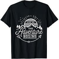 Maglietta Uomo JNR-Apparel Caravan Avventura Prima Demenza, 100% Cotone, Divertente, Regalo - Foto 5