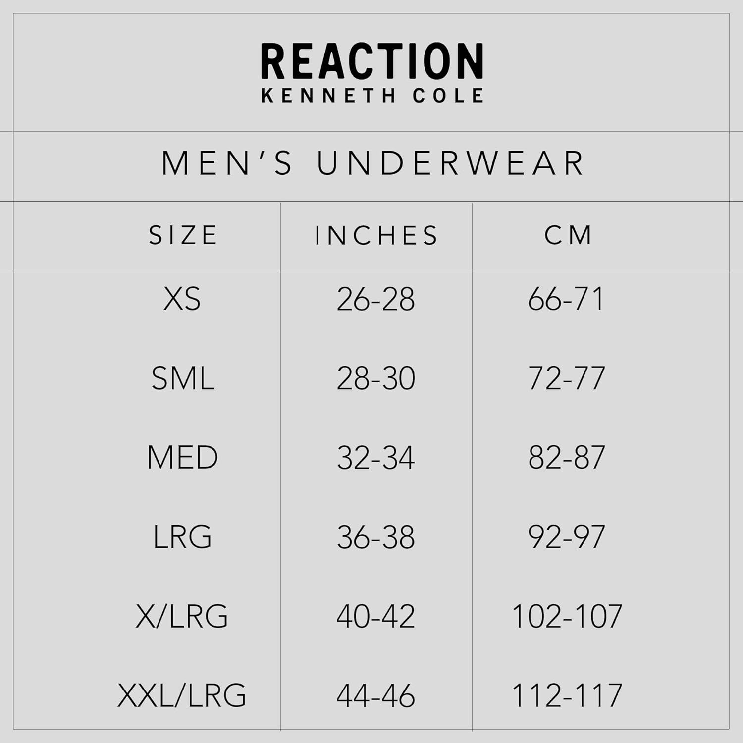 Kenneth Cole Reaction Men's Underwear Cotton Spandex Trunk, Multipack at  Men’s Clothing store