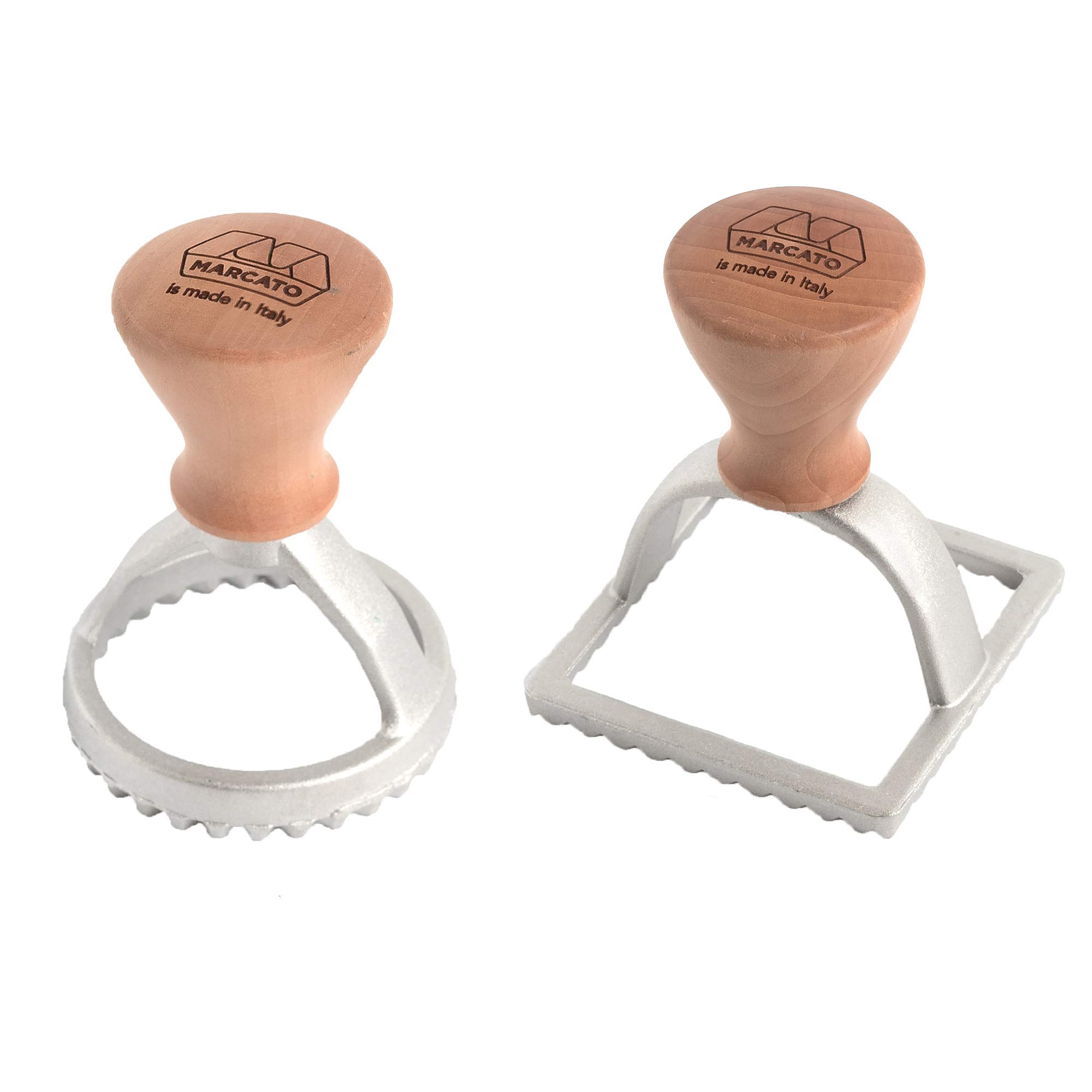 Photo 1 of MARCATO Made in Italy Ravioli Stamp Kit includes Round 58mm and Square 58mm)