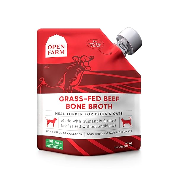 OPEN FARM BONE BROTH, FOOD TOPPER FOR BOTH...