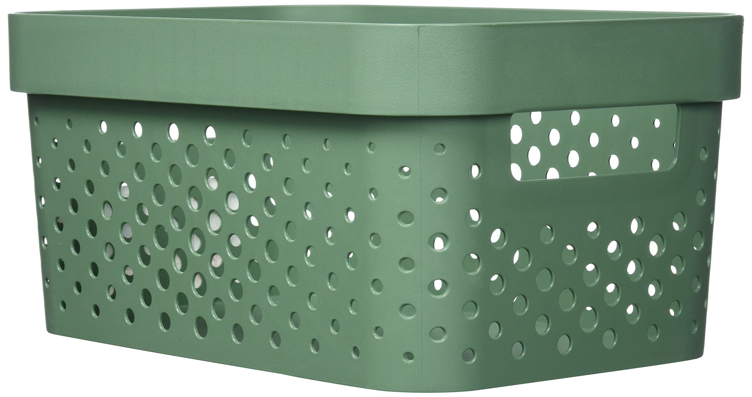CURVER Infinity Tray 4.5 L Dots Recycled Plastic Pink Crates, green, S
