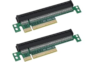 Be In Your Mind 2PCS PCI-E 8X to 16x Expander Converter Riser Card Adapter Male to Female Expansion PCI-E 16X Extension Card 