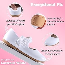 EIGHT KM Toddler Girls Dress Shoes – Girls Mary