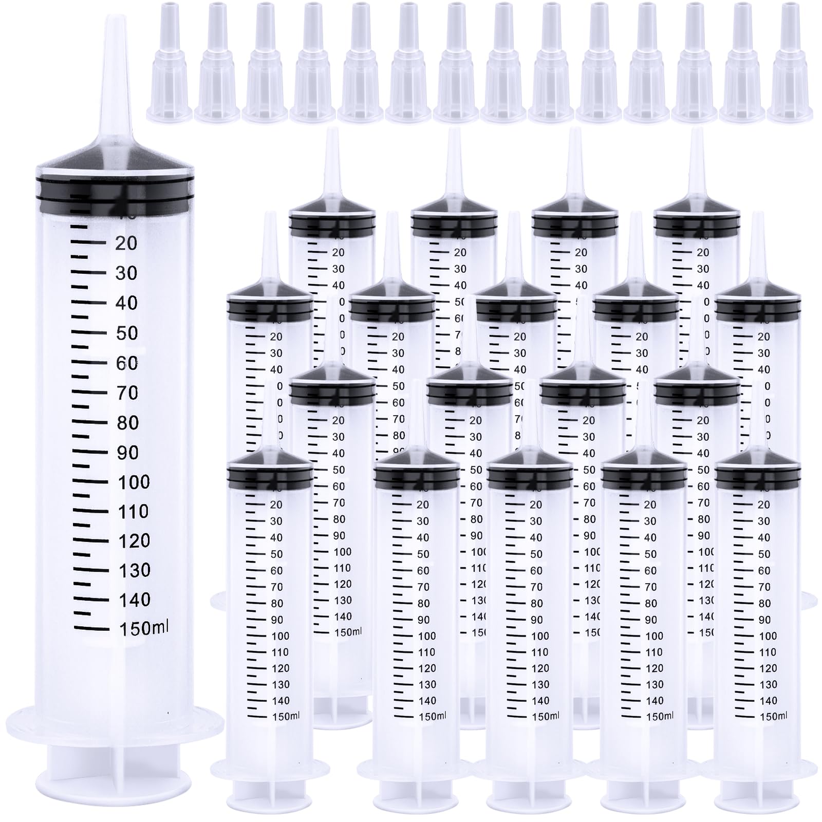 Mua 150ml Syringes Bulk 20 Pack Plastic Large Syringe with Tip Cap