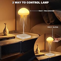 Jellyfish Lamp, Voice Control Jellyfish Lamp with