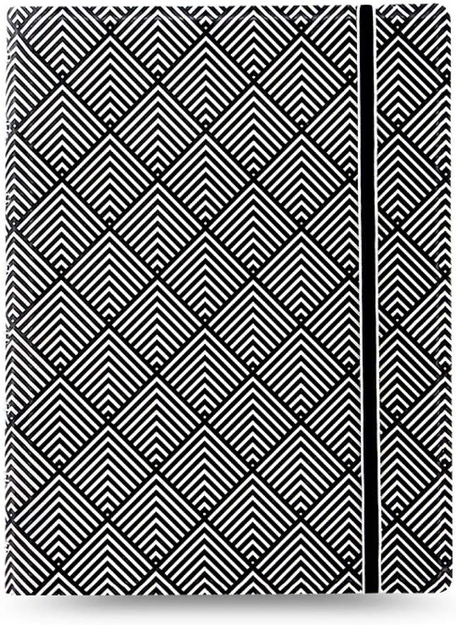 Filofax Notebook Impressions Black & White DIN A5, 115067