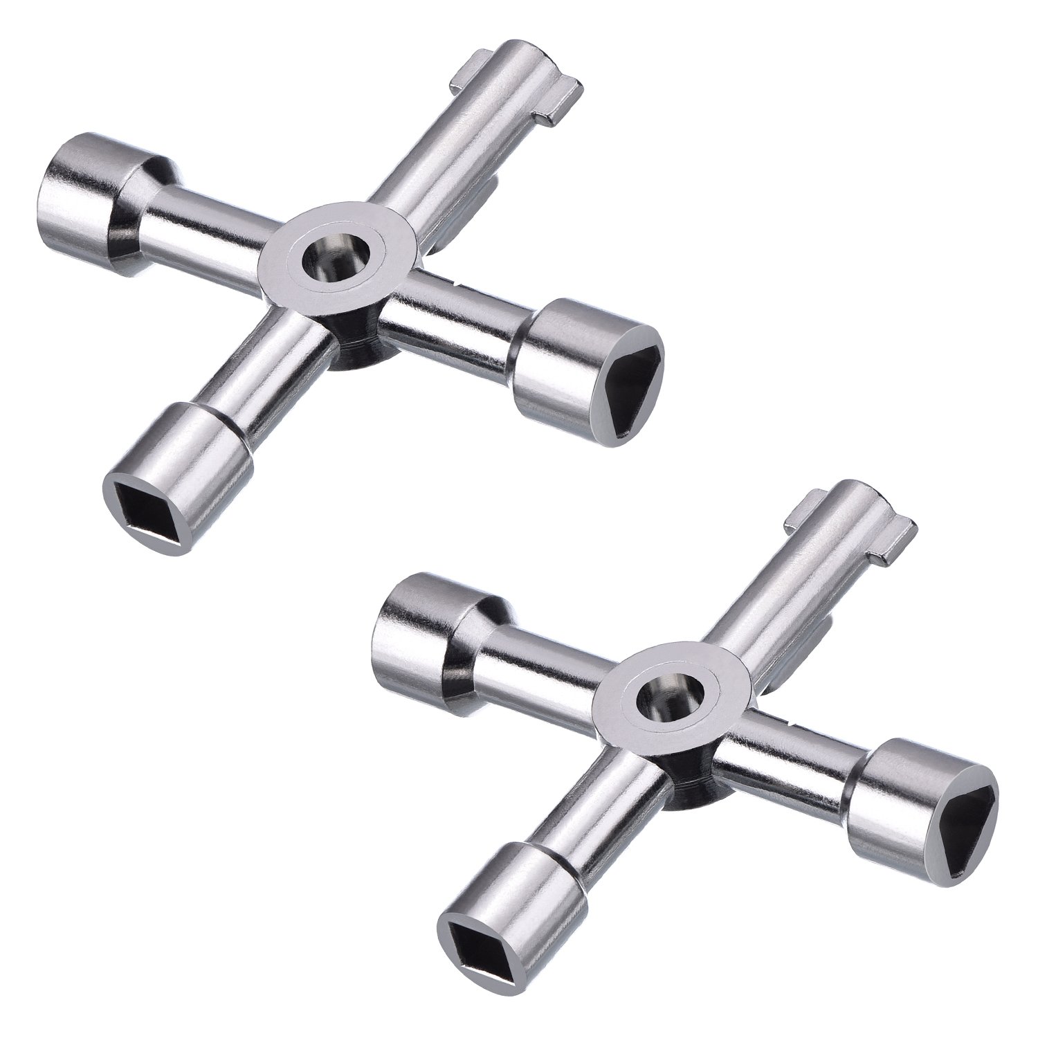 uxcell Electrical Elevator Lock Safety Keys Silver