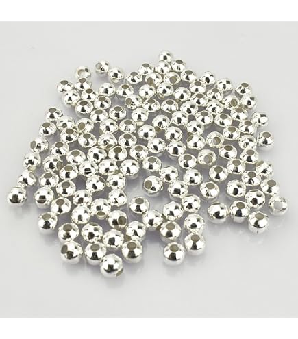 Lot De 12 Perles Rondelles Plaquées Argent – 8x6 Mm, Pour Bijoux (neuves)