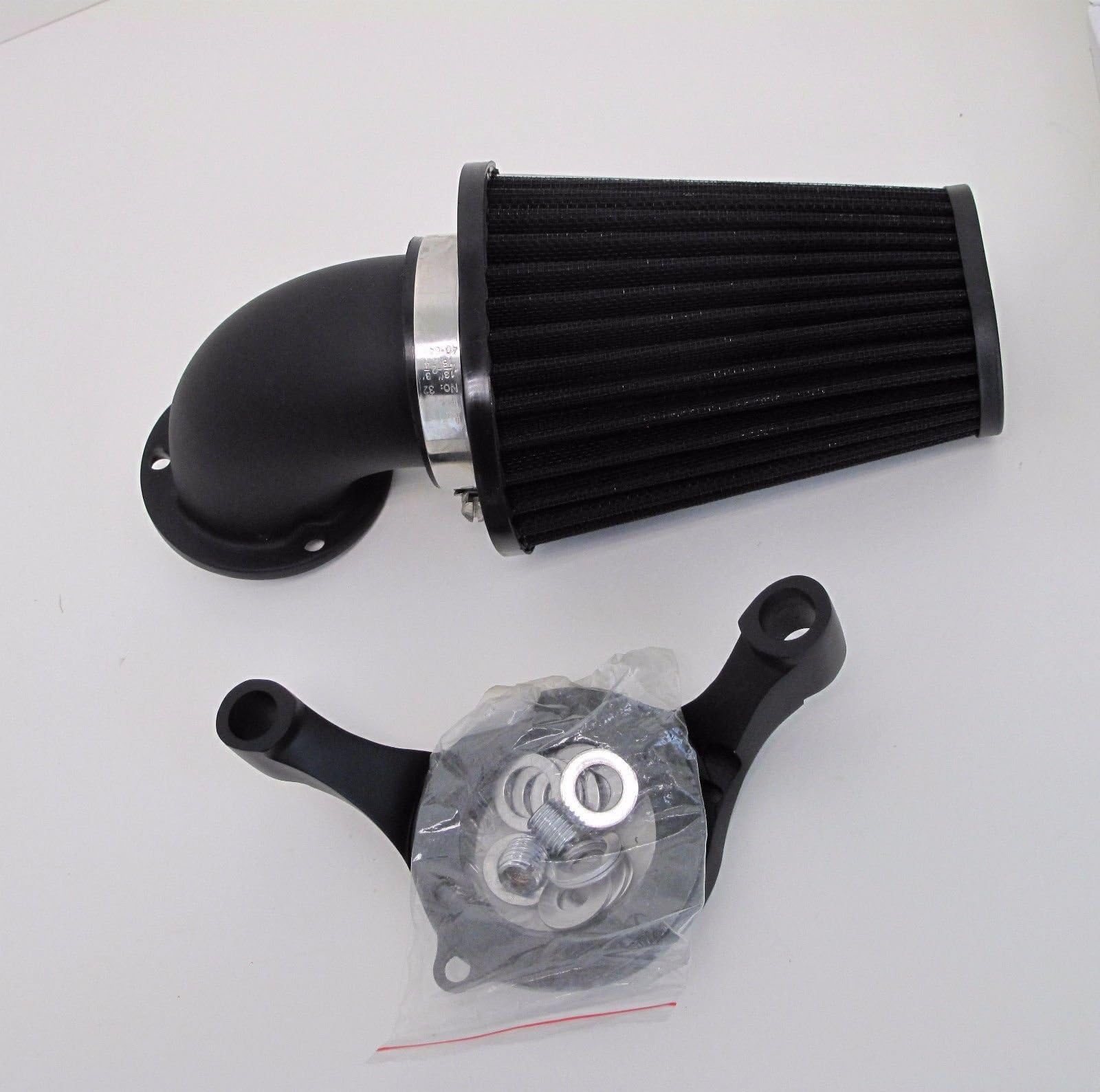 ACCESSORIESHD - BLACK SCREAMING EAGLE STYLE AIR CLEANER FILTER KIT CV CARB HARLEY SOFTAIL DYNA TOURING