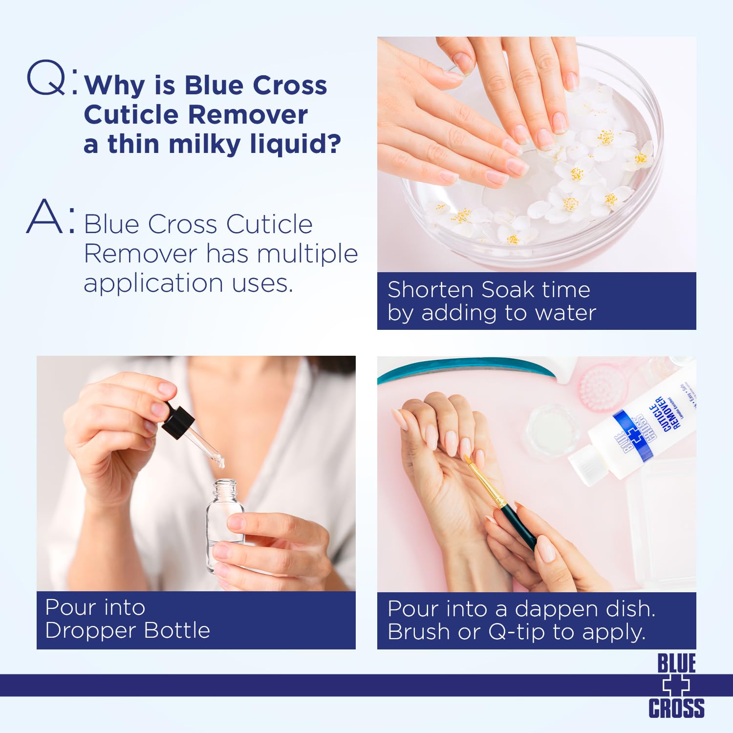 Blue Cross Professional Nail Care, Hydrating, Moisturizing