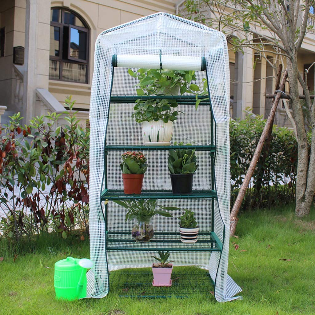 温室庭園5層屋外断熱防止霜69 49 158cm 色 Pe B07ht2y5km おしゃれ