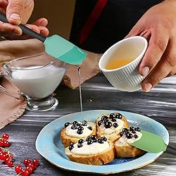 Coukre Silicone Spatula Set of 5,High Temperature