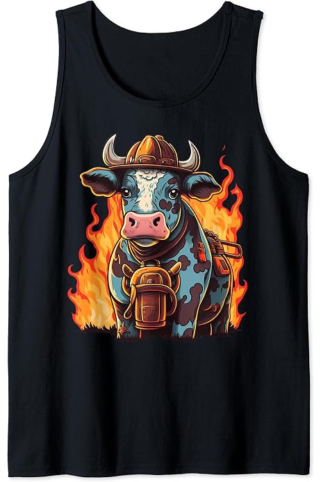 bull skull tank top